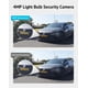 thumbnail image 3 of Cámara de seguridad LaView 4MP Bulb 2K 360° inalámbrica Outdoor Alexa, 3 of 5