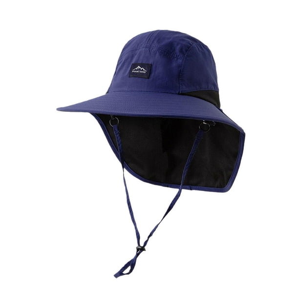 LUVCLS Sombreros para el sol para mujeres, sombrero de pesca con protección UV para exteriores UPF 50+, sombrero de pescador de ala ancha transpirable, sombrero de secado rápido para hombres