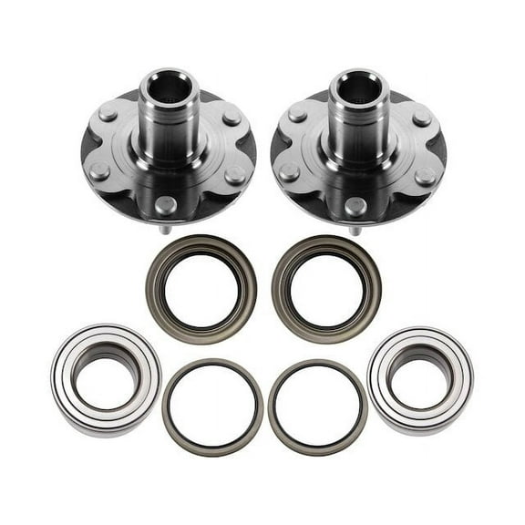 Front Wheel Hub and Bearing Kit - Compatible with 2000 - 2006 Toyota Tundra 4WD 2001 2002 2003 2004 2005