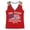 Red, variant on Womens Summer Tank Tops Independence Day Casual Print Sleeveless Summer Blouse America 250 Shirt Black L