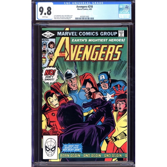 Avengers #218 - CGC 9.8 Comic Book
