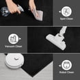 thumbnail image 3 of Hasoo Large Washable Rug 9' x 12' Soft Fluffy Area Rug with Non Slip Backing Modern Indoor Carpet for Dining Room, Black, 3 of 6