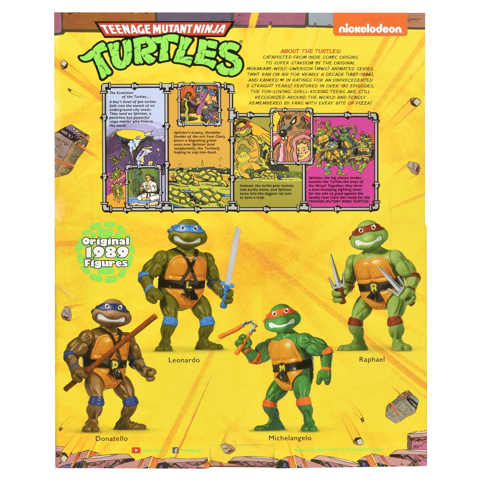 Teenage Mutant Ninja Turtles 12” Original Classic Leonardo Giant 