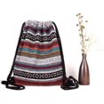 thumbnail image 3 of Drawstring Backpack Light Cinch Bag Gym Sack String Bag - B, 3 of 6