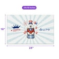 thumbnail image 5 of Happy 4th of July Patriotic Samoyed Marching Band Uniform Balloons Fireworks Doormat Siberian Sammy Dog Lover Indoor Outdoor Welcome Mat - 13009, 5 of 5