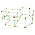 thumbnail image 1 of Funphix Glow in the Dark Fort Construction Play Kit, 77 pieces, 1 of 7