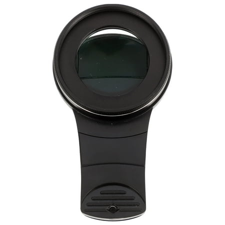 Image of Tanom 37mm Optic External High Definition 15X Macro Lens Camera Phone Lens Super Macro Lenses with Clip Holder Magnifying Lens (Black)