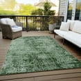 thumbnail image 6 of Addison Rugs Chantille Indoor/Outdoor Transitional Organic Emerald Washable Rectangle Rug, 10' x 14', 6 of 6