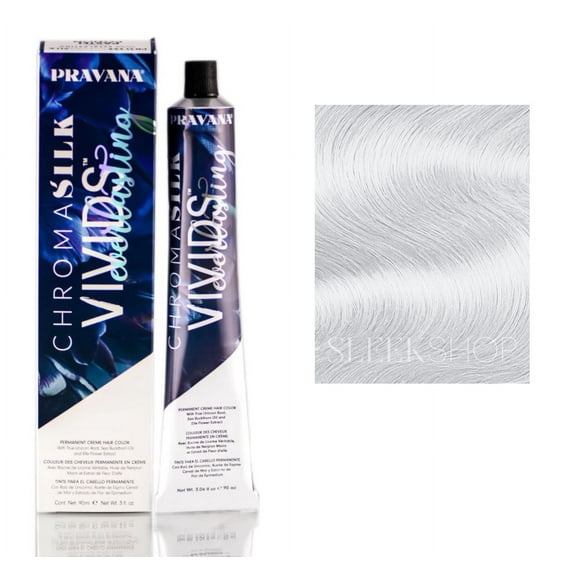 Pastel Potion , Pravana Chromasilk Vivids Everlasting Permanent Hair Color hair beauty, Pack of 1 w/ Sleekshop Pink Comb