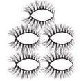 thumbnail image 1 of 10 Pairs False Eyelash Strips Girl Extensions Eyelash False Eyelash DIY Fake Lashes, 1 of 5