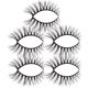 thumbnail image 1 of 10 Pairs False Eyelash Strips Girl Extensions Eyelash False Eyelash DIY Fake Lashes, 1 of 5