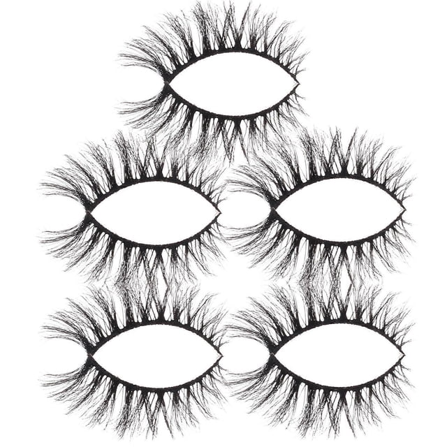 10 Pairs False Eyelash Strips Girl Extensions Eyelash False Eyelash DIY Fake Lashes