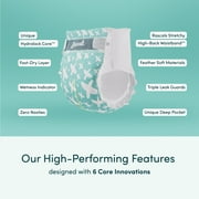 Rascal + Friends Premium Diapers, Size 1, 108 Count Absorbing Diaper