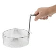 thumbnail image 2 of Cesta para freír de acero inoxidable, cesta para freír, cesta para freír con asa, cesta para freír, cesta para freír pollo, colador, herramienta para freír alimentos, 2 of 7
