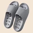 thumbnail image 5 of WAVSUF Men's Slide On Slippers, Waterproof Breathable Holes Anti Slip Indoor Outdoor Shoes Gray 10-10.5, 5 of 6