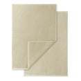 thumbnail image 5 of WelHome 2 Piece Bath Mat Set, 100% Cotton Floor Towels, 20" x 30", Terry Loop, Reversible, Machine Washable, Ultra Soft & Absorbent Bathtub Mats - Brown Rice, 5 of 6