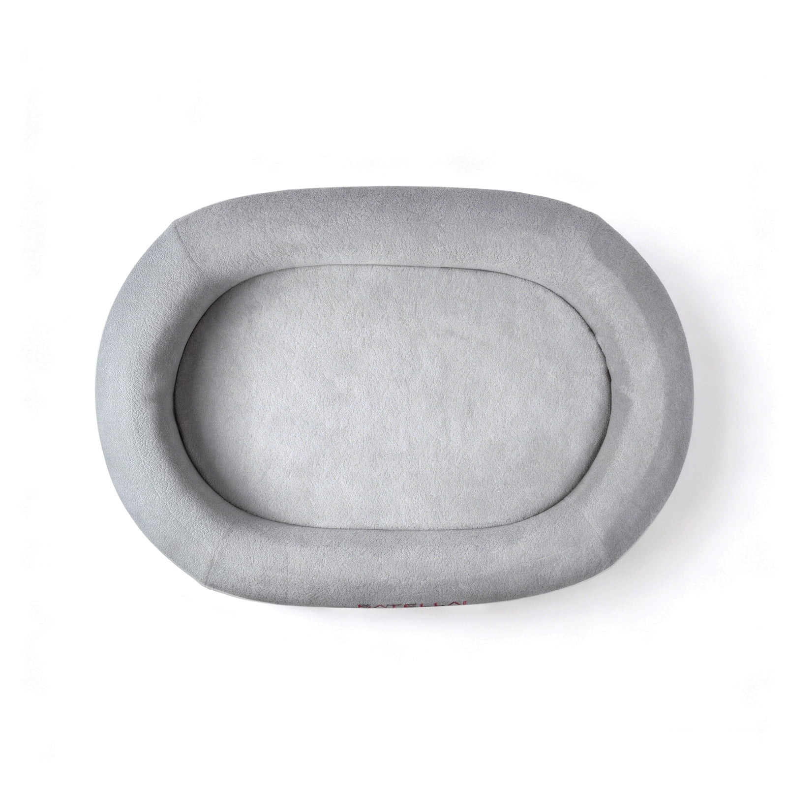 SATELLAI Orthopedic Dog Bed, Waterproof & Non-Slip, Easy to Wash, Bolstered Design for Large Dogs up to 50 lbs