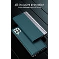 thumbnail image 4 of Magnetic Case for Samsung Galaxy M33 Premium PU Leather Cover,[Shockproof TPU Interior Case] Stand Flip Phone Case for Samsung Galaxy M33 CX Green, 4 of 9
