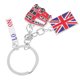 thumbnail image 5 of Exquisito llavero de estilo británico, llavero de recuerdo de Londres, llavero de aleación, colgante, recuerdo de viaje, amuleto estético para colgar en el bolso., 5 of 7