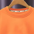 thumbnail image 5 of Kogui Teen Clothes Girls 2 Piece Girls Clothes Long Seeve Shirts Top and Pants 2 Piece Fall Outfits Clothing Sets Size 5-6 (Orange,5-6 Years), 5 of 7