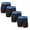 4Pack:Black, variant on Men's Long - Leg Open Front Boxer Briefs Bulge Pouch Bamboo Viscose Breathable Comfortable Multi Pack XL
