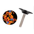 thumbnail image 1 of (Lot de 1) Couvre-Écouteurs de Vélo Fourche Couvre-Étui Bol Pièces de Vélo de Montagne (Rattice-Orange), 1 of 4