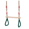 thumbnail image 2 of Wooden Swing Triangular Gym Rings, 2 of 5
