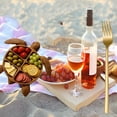 thumbnail image 7 of ACDANC Octopus Charcuterie Board,Octopus/Kraken Design Wood Serving Tray,Nautical Wood Serving Tray for Cheese,Nautical Serving Tray for Cheese,Nautical Party Tray (Octopus 11in,no fork), 7 of 7