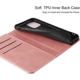 thumbnail image 5 of Designed for iPhone 11 Pro Max Wallet Case,Premium PU Leather Flip Folio Case with Card Slot,Stand Holder,Magnetic Closure TPU Shockproof Interior Case for iPhone 11 Pro Max 6.5",Rose Gold, 5 of 14