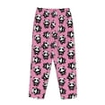 thumbnail image 5 of Xecao Cute Panda Women's Straight Lounge Pajama Pants: The Epitome of Relaxed Sleepwear, 5 of 9