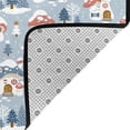 thumbnail image 4 of Area Rugs For Living Room Decor - cute Mushroom Village Soft Anti Slip Throw Washable Rugs 5x7 For Bedroom, Indoor Carpet For Bedroom Living Room 80x58In, 4 of 7