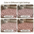 thumbnail image 7 of ODIKA Pink Spotted Cheetah Leopard Print Bold Abstract Contemporary for Dining Room, Under Table, Office, Non-Slip Chair-Friendly Floor, 7 of 7