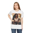 thumbnail image 5 of Vintage Candy's Brand of Rebel Flower Women's Short-Sleeve Crewneck TShirt, 5 of 6