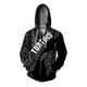 thumbnail image 4 of Sudadera con capucha de otoño para hombre, sudaderas con máscara para hombre, ropa Y2k, sudadera con capucha holgada y elegante con estampado de guerrero de armadura y cremallera, 4 of 4