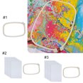 thumbnail image 3 of Coofit 5PCS Needlework Fabric Creative DIY Cross Stitch Cloth with Embroidery Frame, 3 of 5