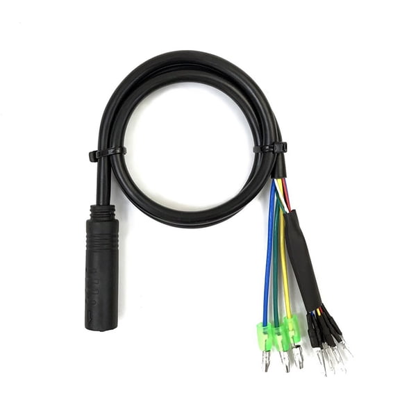 Soidarity Cable de conversión de Motor de bicicleta eléctrica, conector de modificación de línea de bicicleta de extensión impermeable, Bicicletas eléctricas