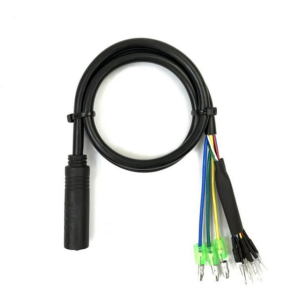 Greeniant Cable de conversión de Motor de bicicleta eléctrica, extensión a macho, conector de bicicleta, componente de repuesto para Bicicletas eléctricas