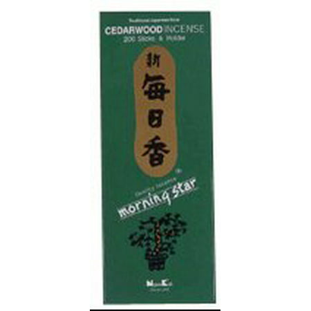 Cedarwood 200 Stick - Incense, Morning star has been one of Nippon Kodo's best-selling products over the past 40 years By Morning