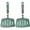 2 Pack Green, variant on 2 Pack Large Pancake Spatula Turner for Nonstick Cookware, Extra Wide Spatula for Cooking, Flexible Fish Turner, Slotted Spatulas for Eggs Omelette Flipping, Dishwasher Safe (2 Pack Green)