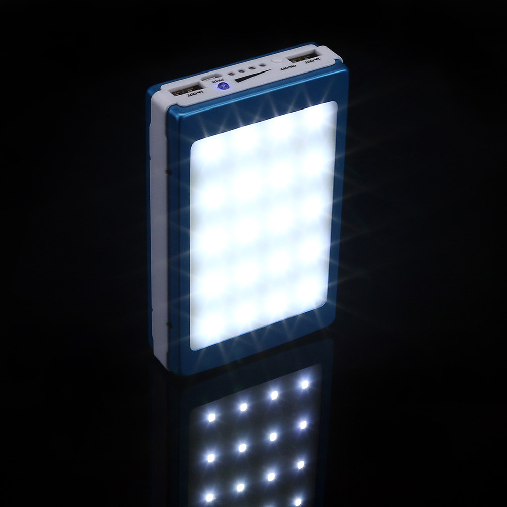 30000mAh USB Portable Solar Battery Charger Power Bank for Cell Phone for Flash Deals Women Men New Multicolor