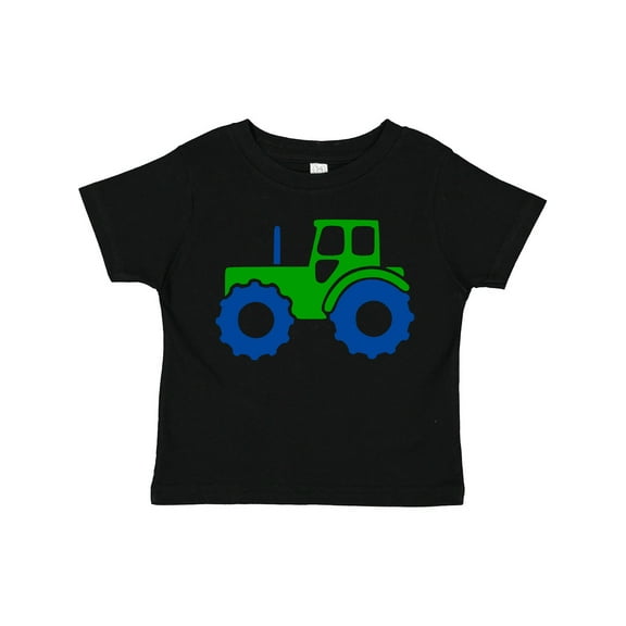 Inktastic Cute Green Tractor Boys or Girls Toddler T-Shirt