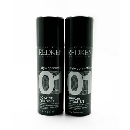 Redken Refresh 01 Aerosol Hair Powder Dry Shampoo 2 Pack 1.2 oz