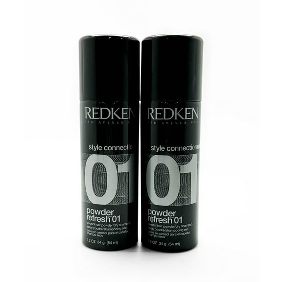 Redken Refresh 01 Aerosol Hair Powder Dry Shampoo 2 Pack 1.2 oz