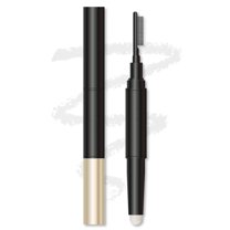 Eyebrow Pencil Waterproof for Women, Sculpt-n-Stay Brow Pencil & Gel, Dual-Sided Natural Soft Textured Eyebrow Pencil, Daily Look Eyebrow Makeup with Brow Brush for Adults Ladies Beginners Travel