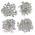 thumbnail image 5 of 15mm Stainless Steel Snap Fastener Set - Male & Female Parts, Large White Snap Buttons, 5 of 5