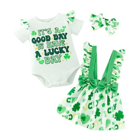 

Toddler Girls Sleeveless Floral Printing Tops Romper Dress Headbands 3 Piece Casual Suit Outfits Baby for Girls New Stock Clothes Baby Girl Winter Clothes Packs Soft Bows for Baby Girls Kids Outfits