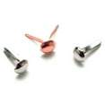 thumbnail image 2 of Creative Impressions Mini Metal Paper Fasteners 3mm 100/Pkg-Round - Metal Finishes, 2 of 2