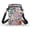 Datura Floral, variant on HELLHERO 4.33x1.97x7.09 Crossbody Small Crossbody Bags, Adults with Trendy Multi-Floral Geometric