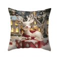 thumbnail image 2 of Christmas Pillow Covers 17.7x17.7 Inches Decorative Pillow Cases With Soft Fabric Hidden Zipper For Home Decor, 2 of 6