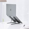 thumbnail image 2 of LD201 Adjustable Laptop Desk Stand Portable Laptop Stand for Desk Foldable Laptop Stand Compatible with Mac,, 2 of 5